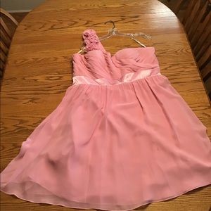 David’s Bridal Tea Length Dress